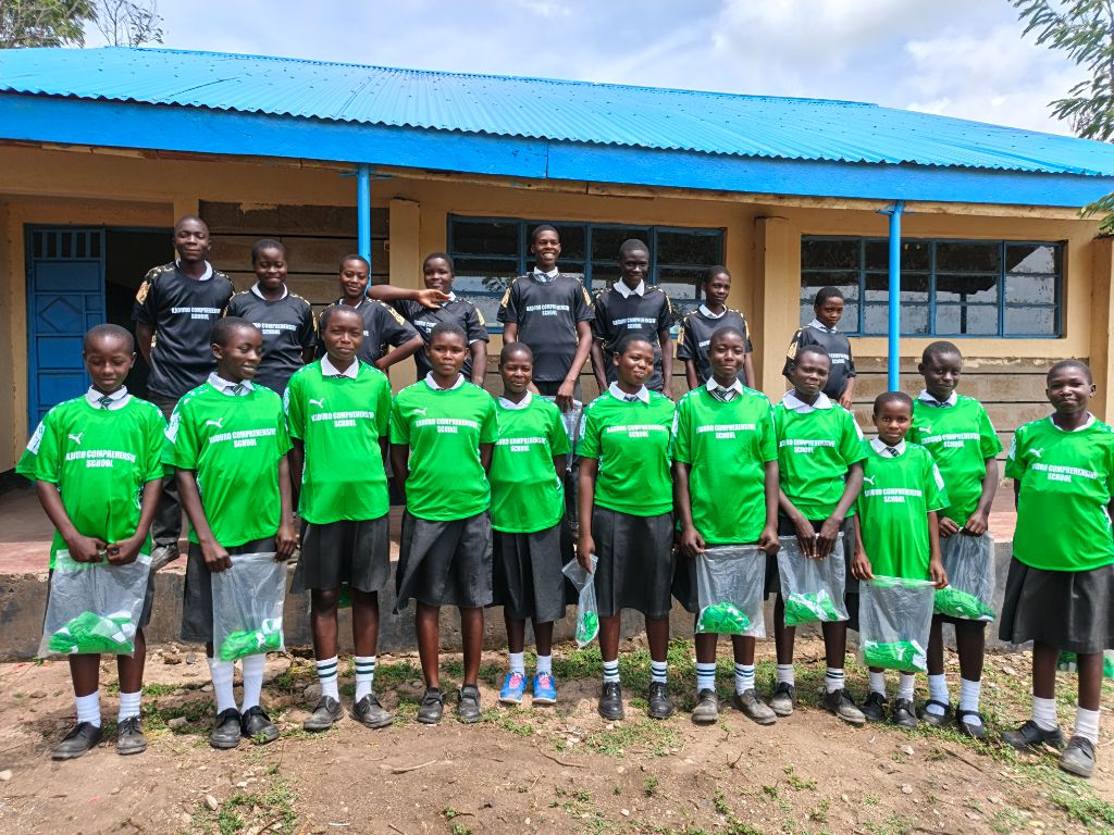 Scholar Day of Service at Kaduro Primary School