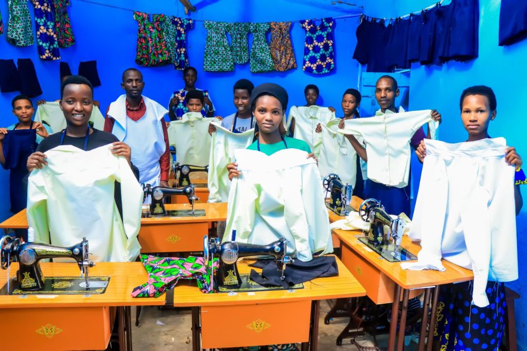 Mahama Tailoring Empowerment Project beneficiaries